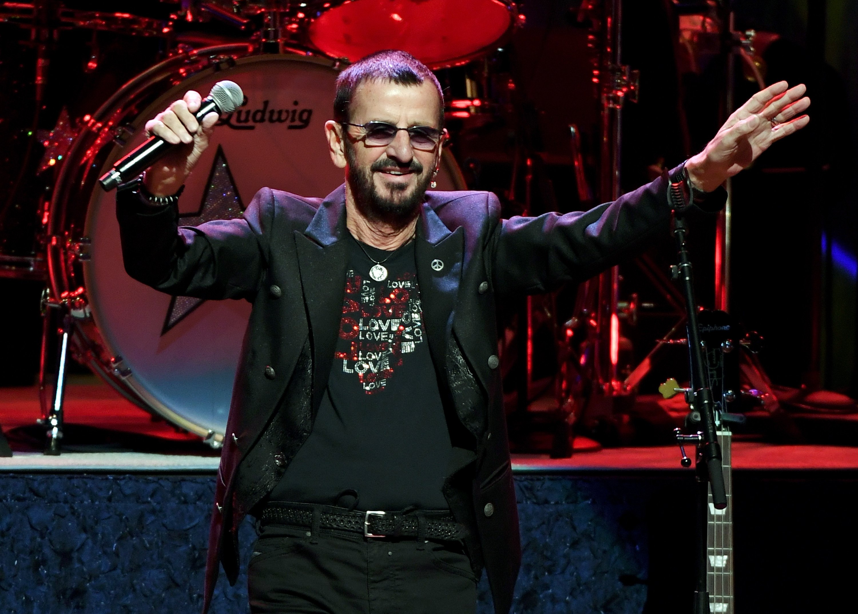 Recording artist Ringo Starr performs with Ringo Starr & His All-Starr Band at The Smith Center for the Performing Arts