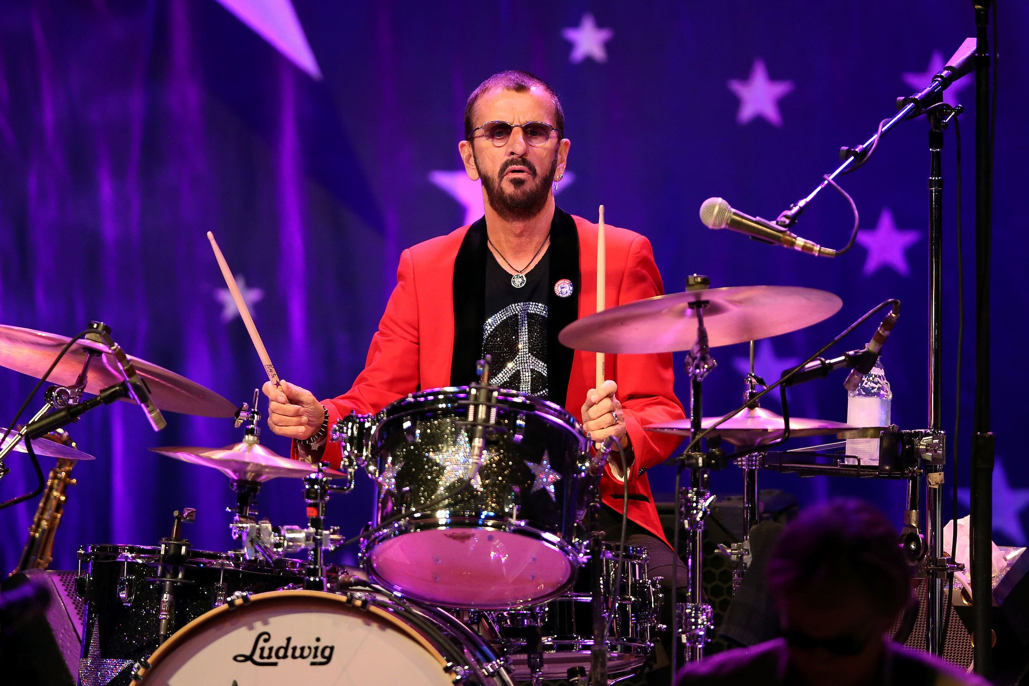 Ringo Starr of Ringo Starr & His All Starr Band performs at Thousand Oaks Civic Arts Plaza