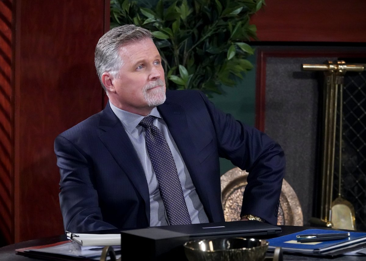Robert Newman as Ashland Locke on 'The Young and the Restless'
