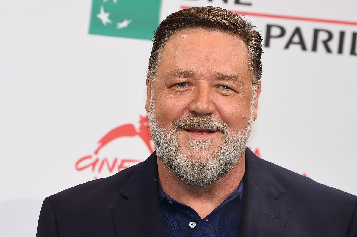 Russell Crowe at Rome Film Fest.