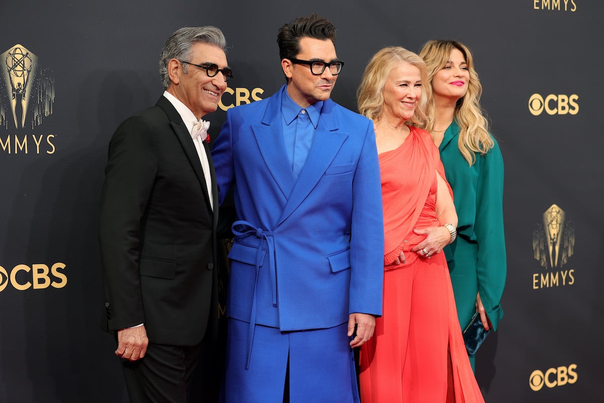 Schitt's Creek stars Eugene Levy, Dan Levy, Catherine O'Hara, and Annie Murphy