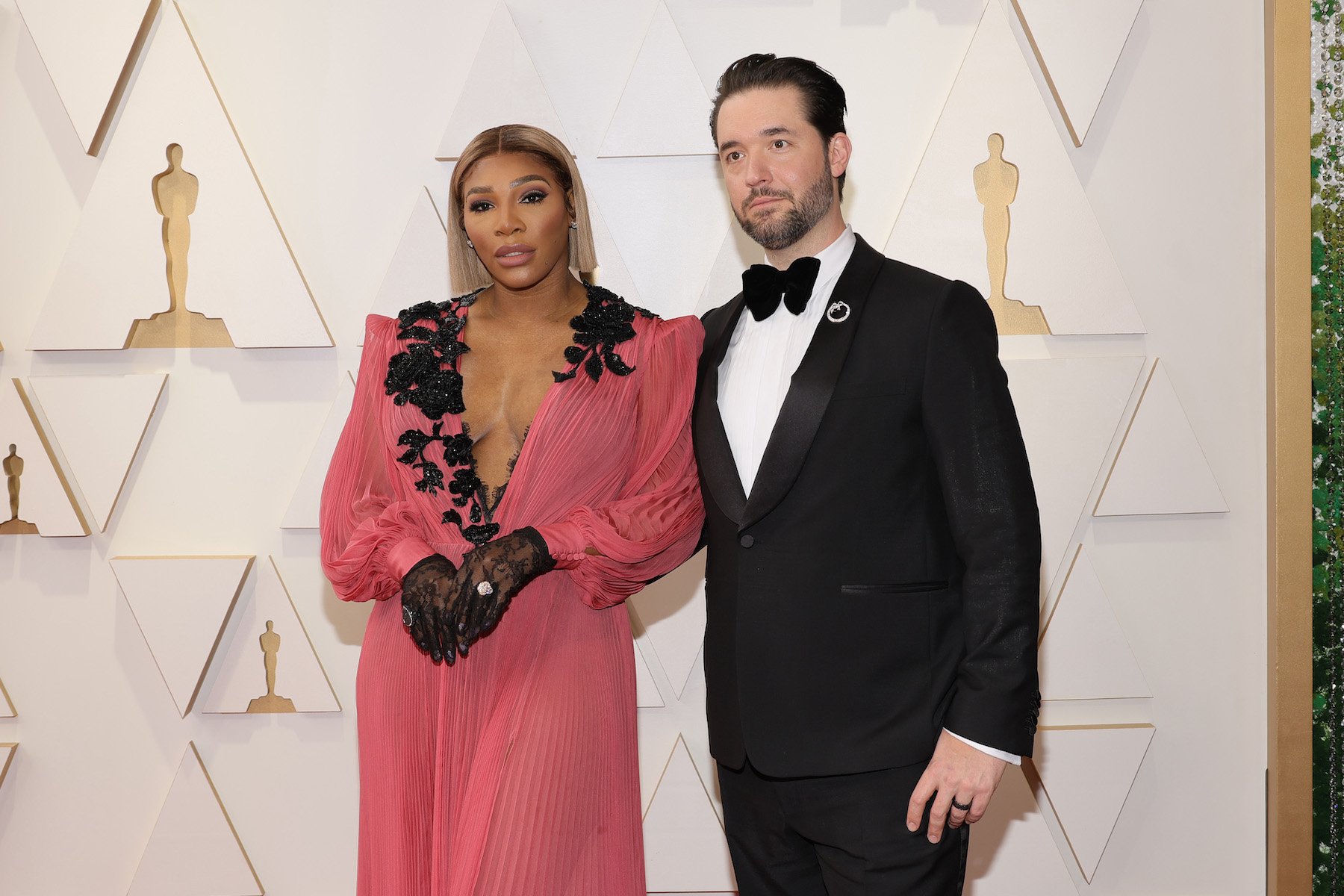 Serena Williams and Alexis Ohanian, the latter of which was called a groupie by Drake
