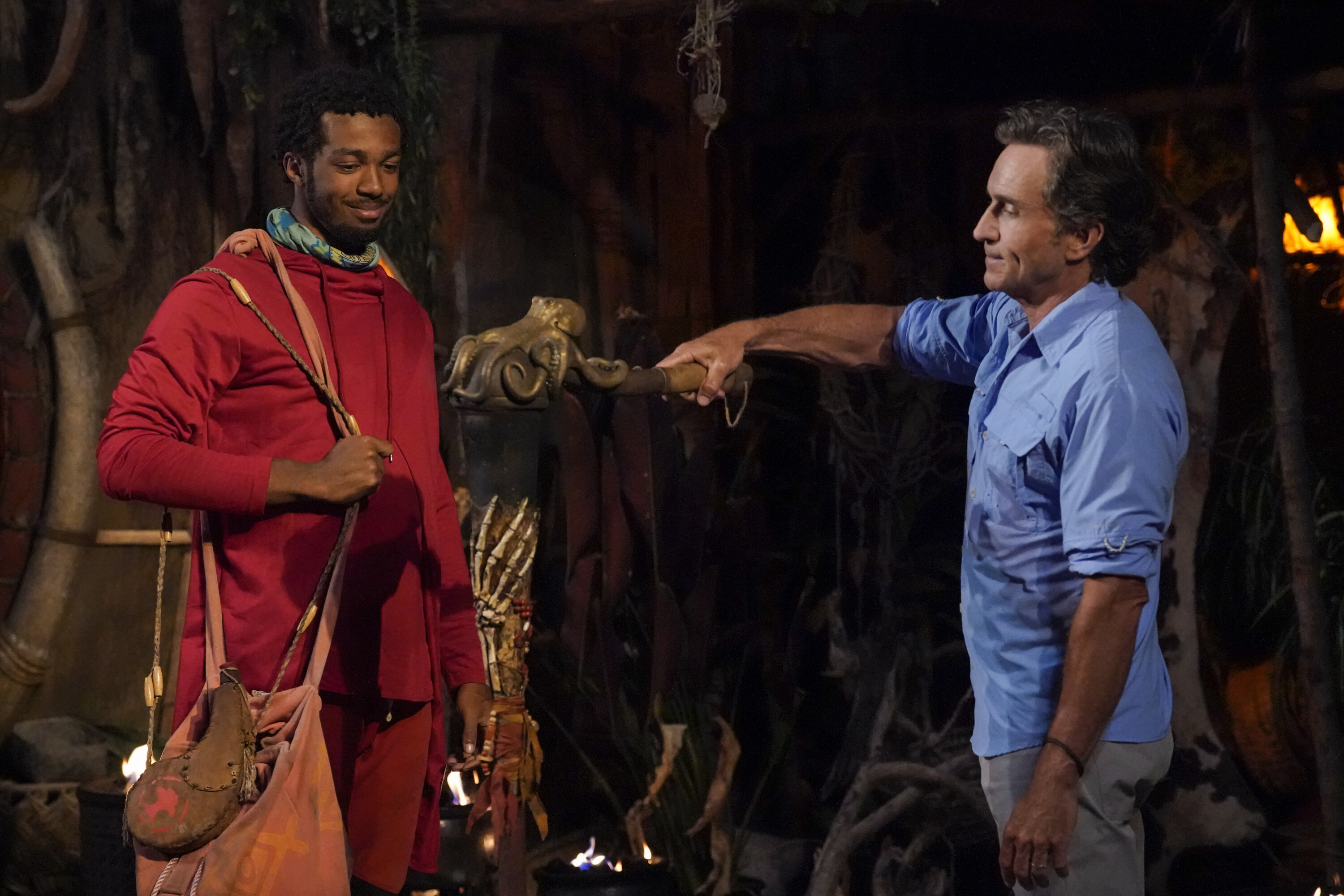 Dwight Moore and Jeff Probst