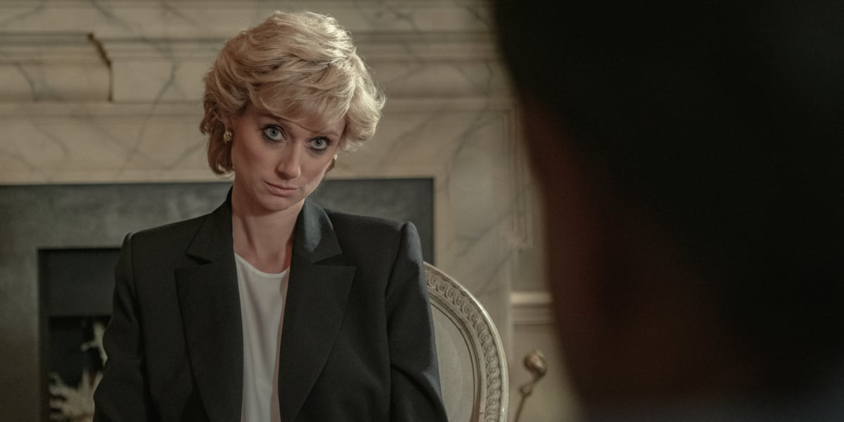 Elizabeth Debicki as Princess Diana in Season 5 of The Crown