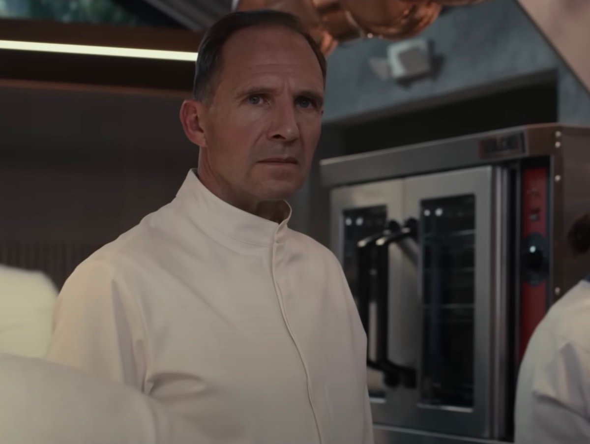 Ralph Fiennes stars in The Menu