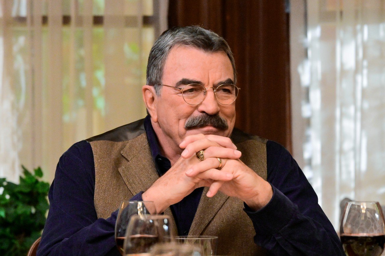 Tom Selleck as Frank Reagan on Blue Bloods.