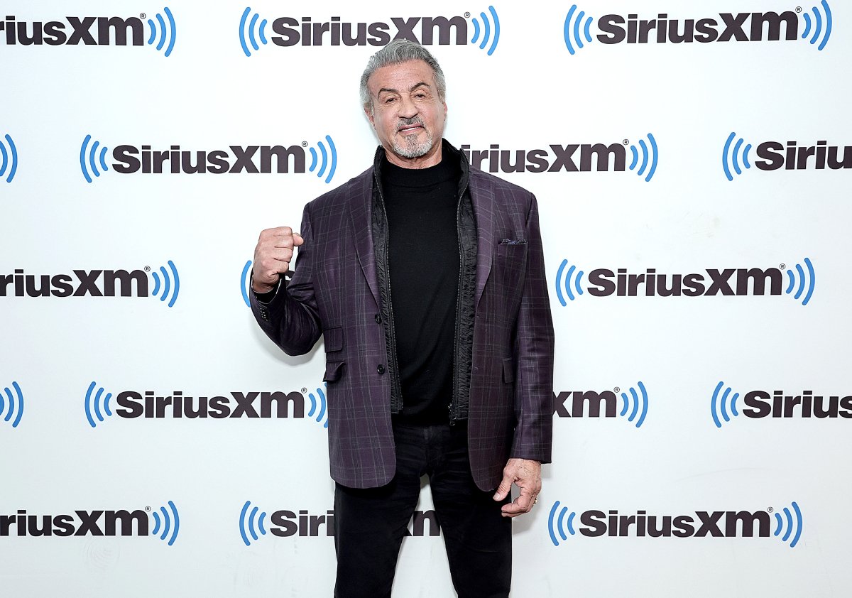 ‘Tulsa King’ star Sylvester Stallone visits SiriusXM at SiriusXM Studios on November 11, 2022 in New York City