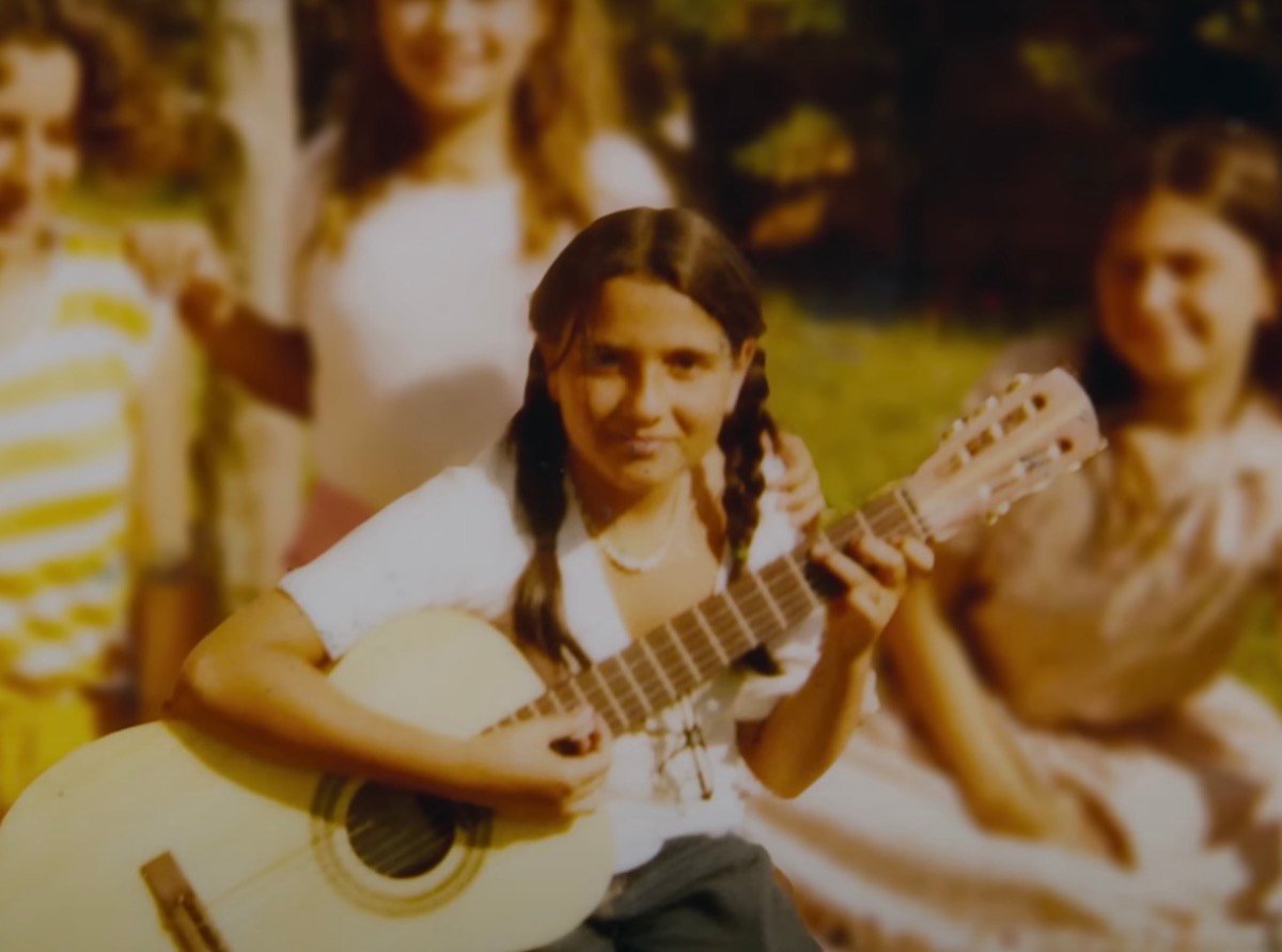 A photo of Emanuela Orlandi featured in the docuseries Vatican Girl