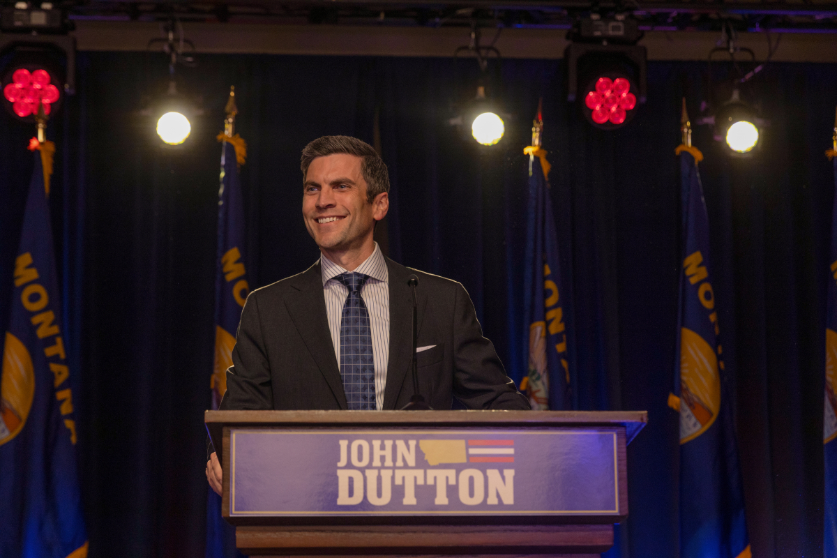 Yellowstone star Wes Bentley as Jamie Dutton in an image from the season 5 premiere