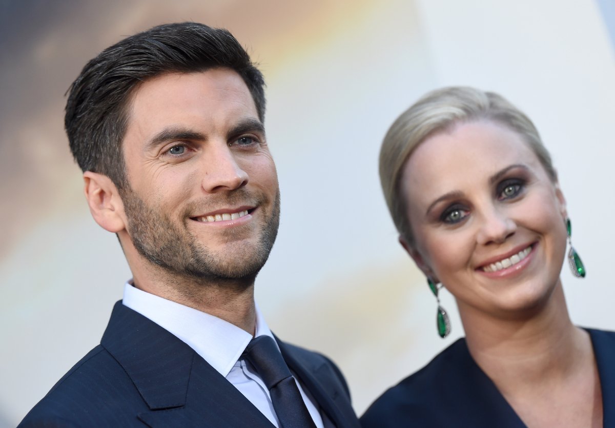 Yellowstone star Wes Bentley and wife, producer Jacqui Swedberg arrive at the Los Angeles Premiere of 'Interstellar' at TCL Chinese Theatre IMAX on October 26, 2014