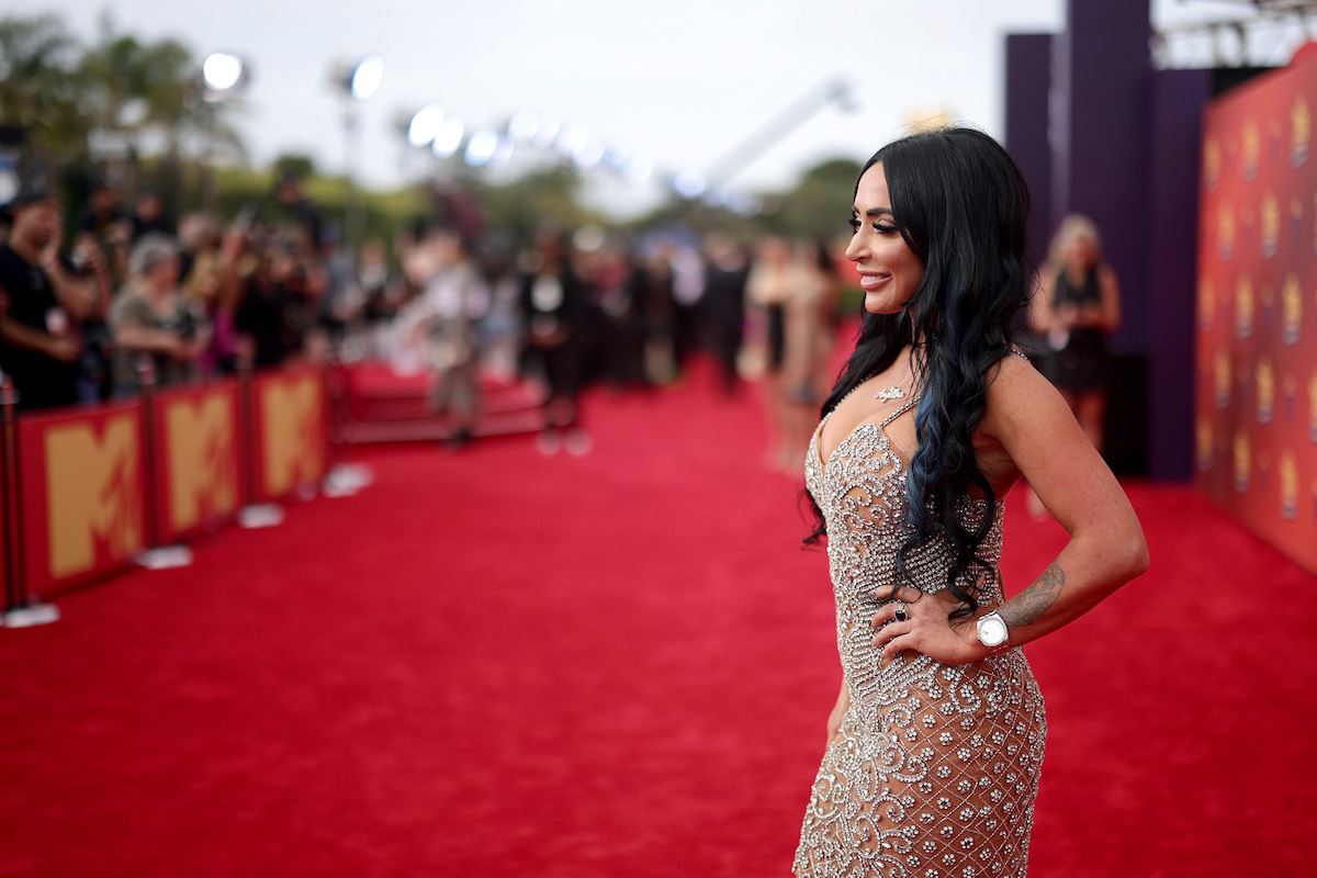 Angelina Pivarnick, who reportedly got engaged in New Orleans before Pauly DelVecchio's show