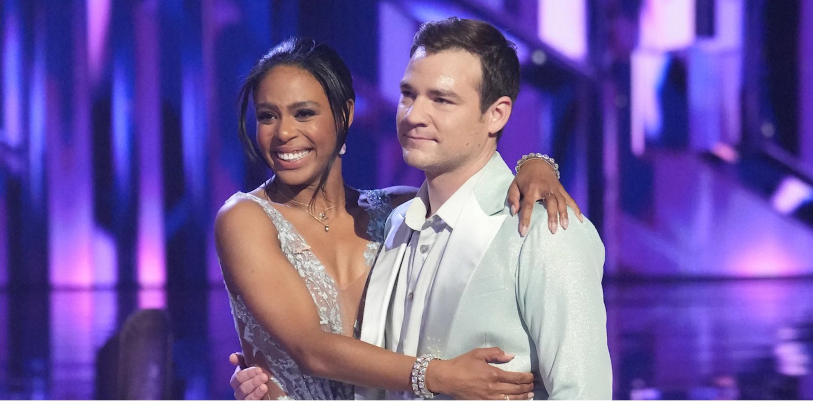 Daniel Durant and Britt Stewart perform on 'Dancing with the Stars' season 31.