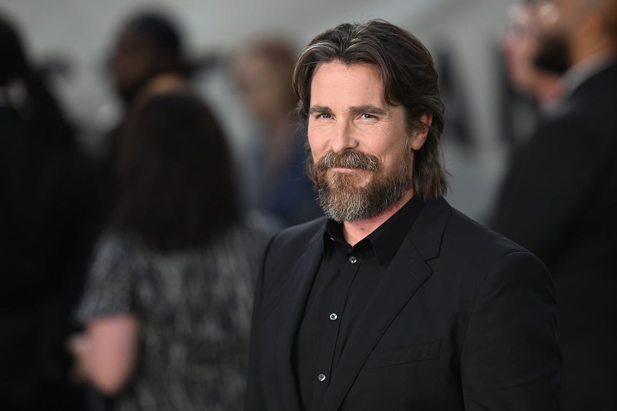 Christian Bale at the 'Amsterdam' premiere.