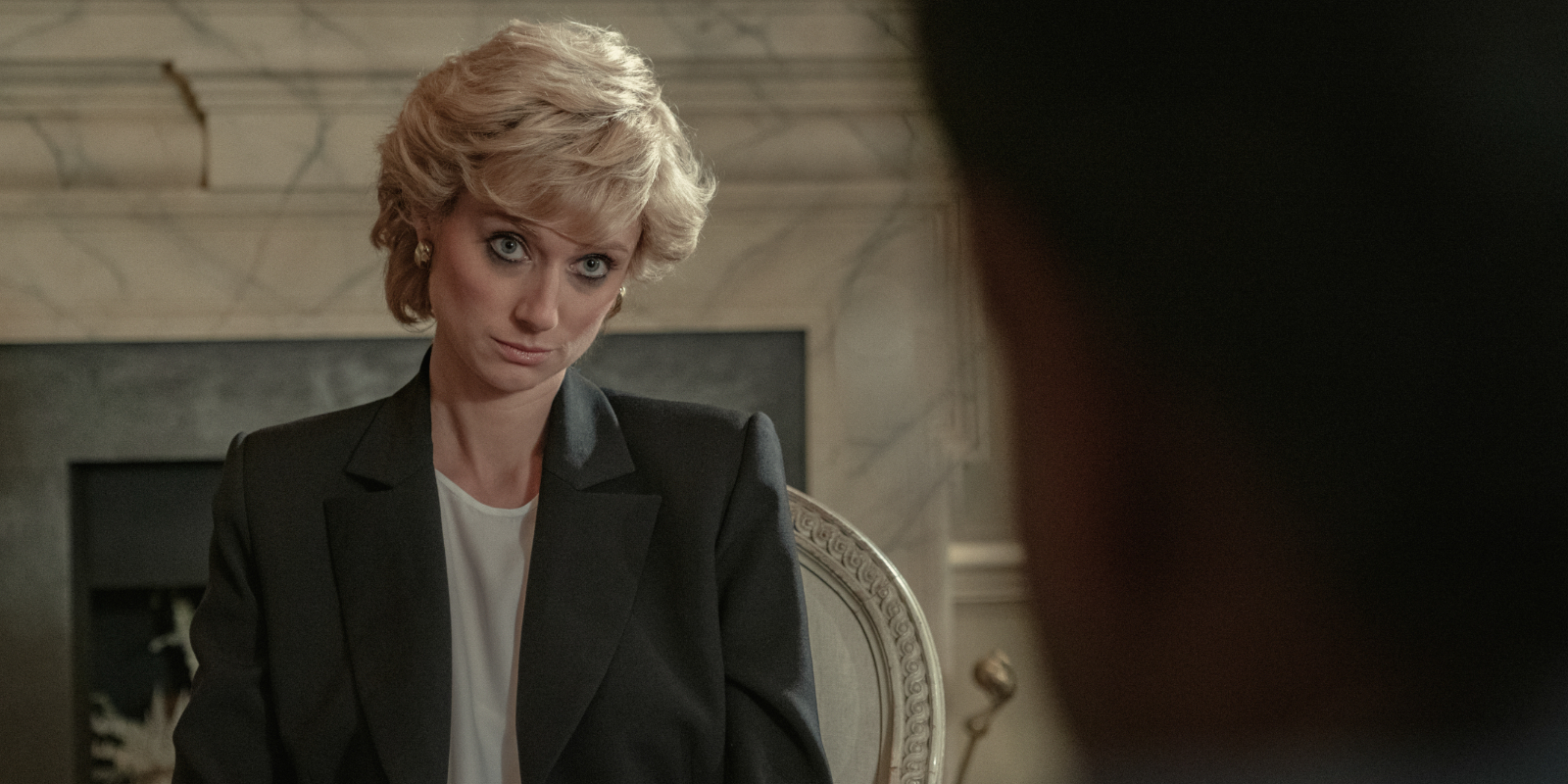 Elizabeth Debecki plays Princess Diana in 'The Crown' season 5 on Netflix.
