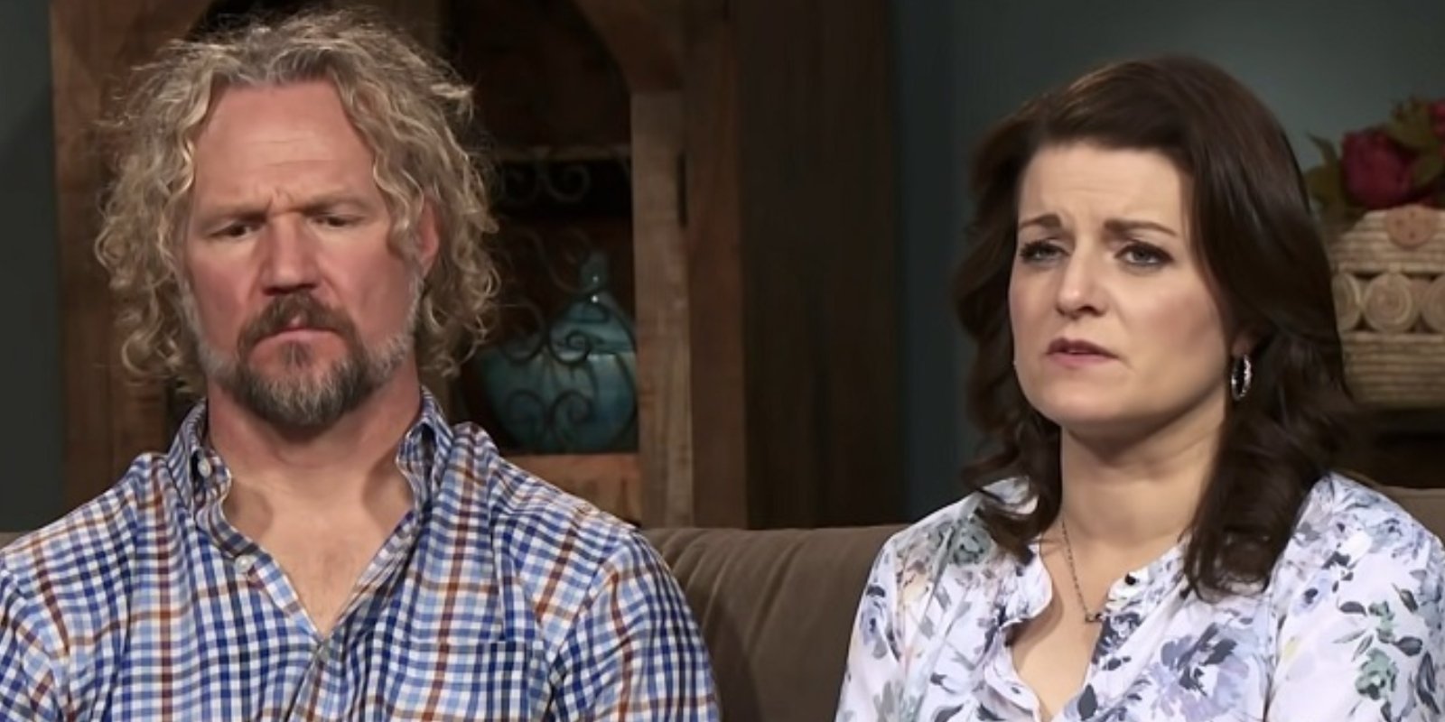 Kody and Robyn Brown in a confessional for TLC's 'Sister Wives.'