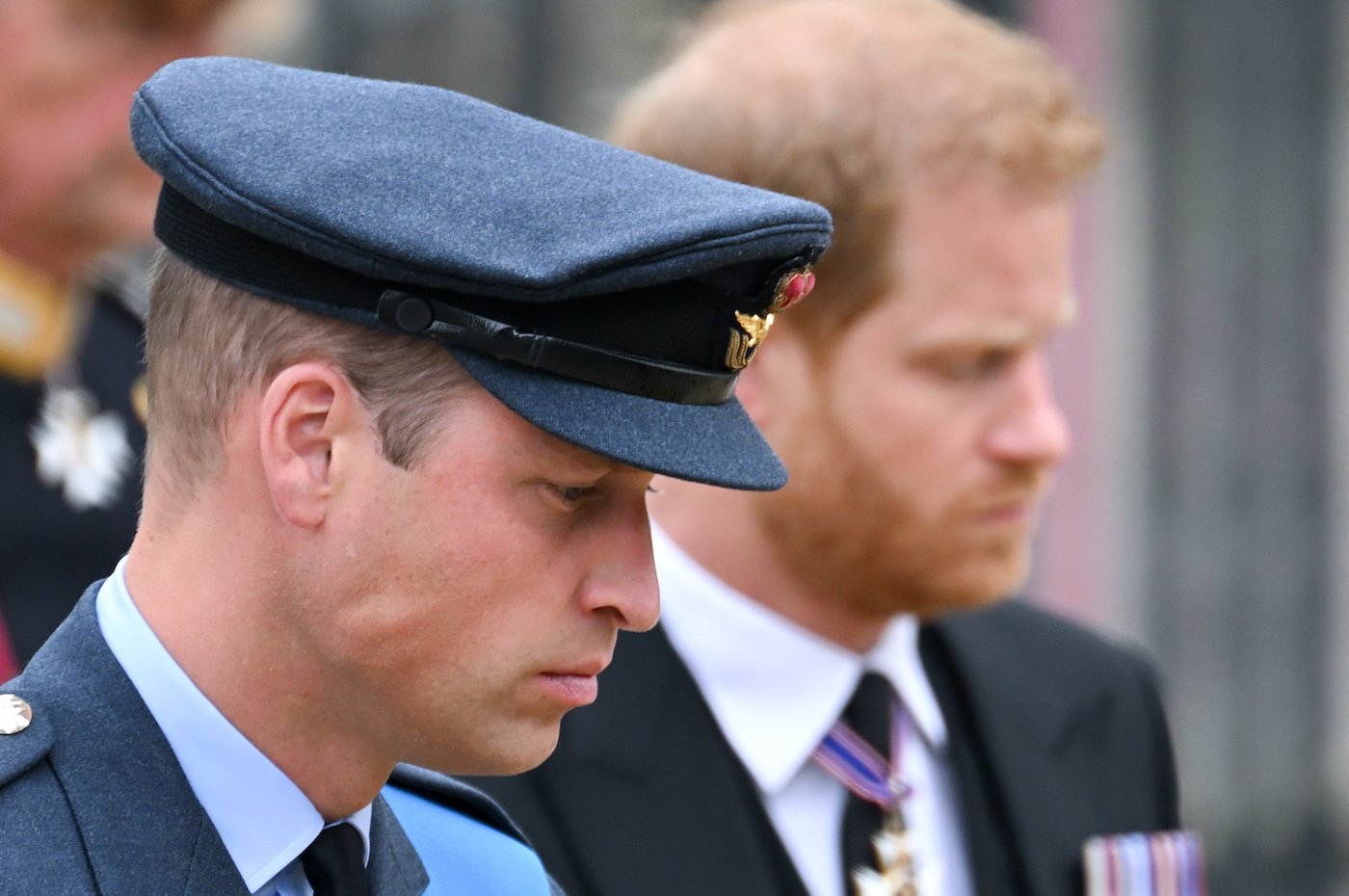 Prince William and Prince Harry, Duke of Sussex attended the Queen's funeral