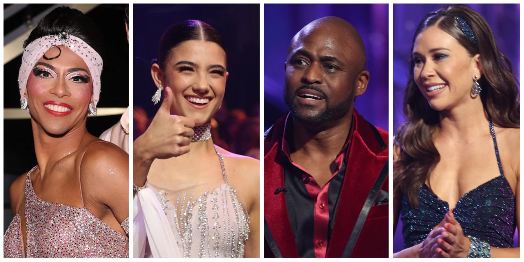 Shangela, Charli D'Amelio, Wayne Brady, and Gabby Windey of season 31 of 'Dancing with the Stars.'