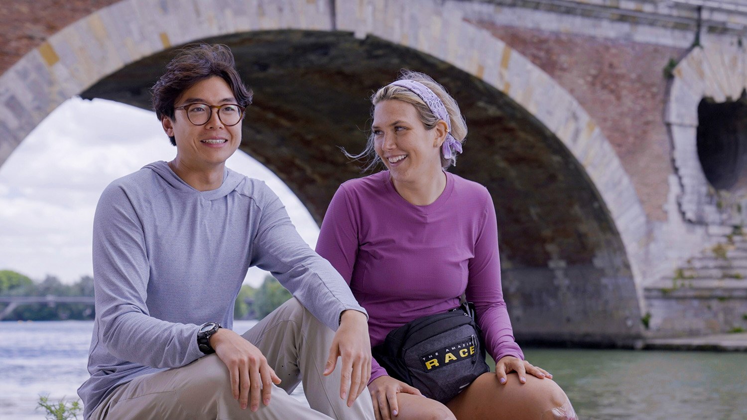 Derek Xiao and Claire Rehfuss talk prize money on The Amazing Race Season 34
