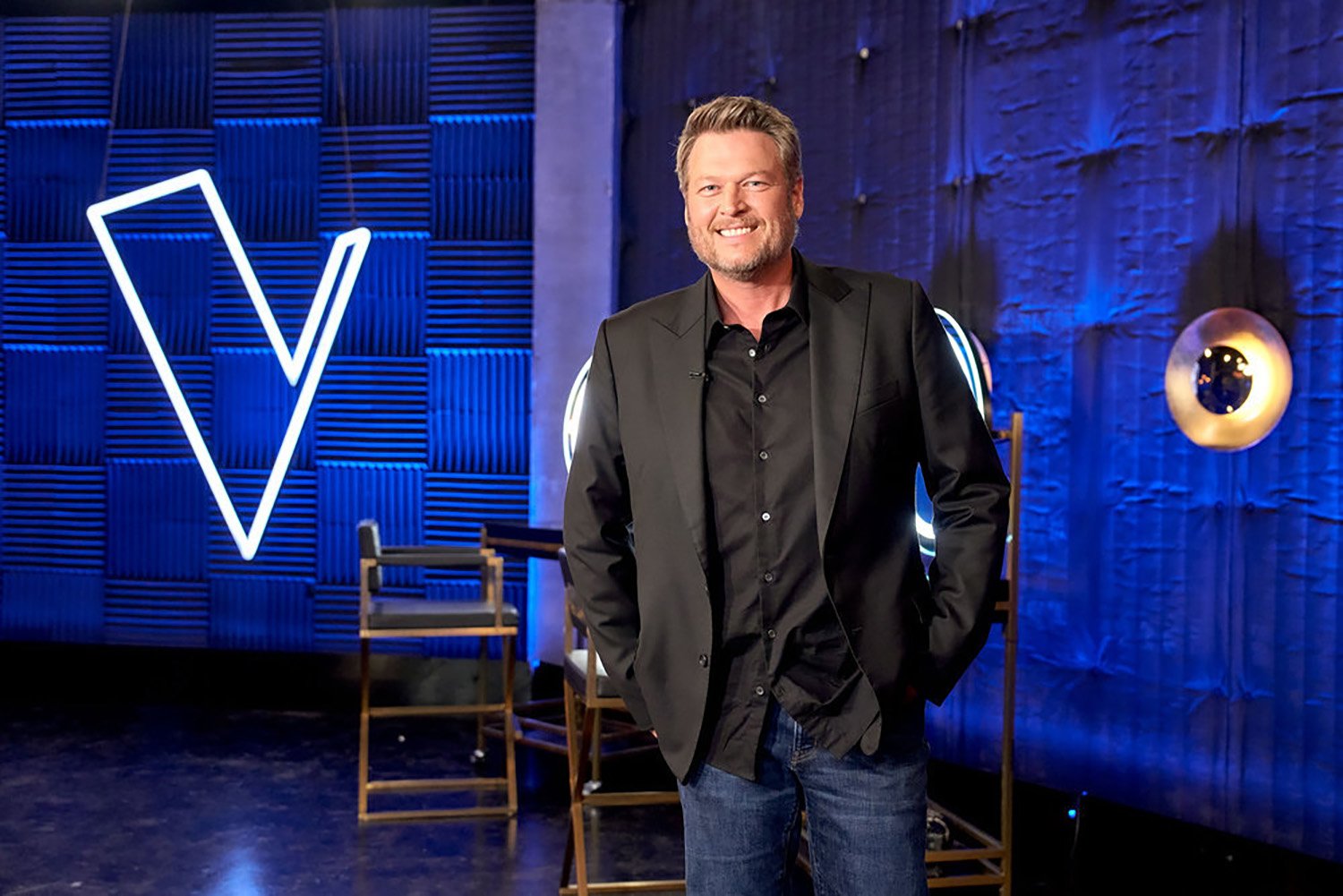 Blake Shelton, a coach on The Voice Season 23, which has a March 2023 premiere date.