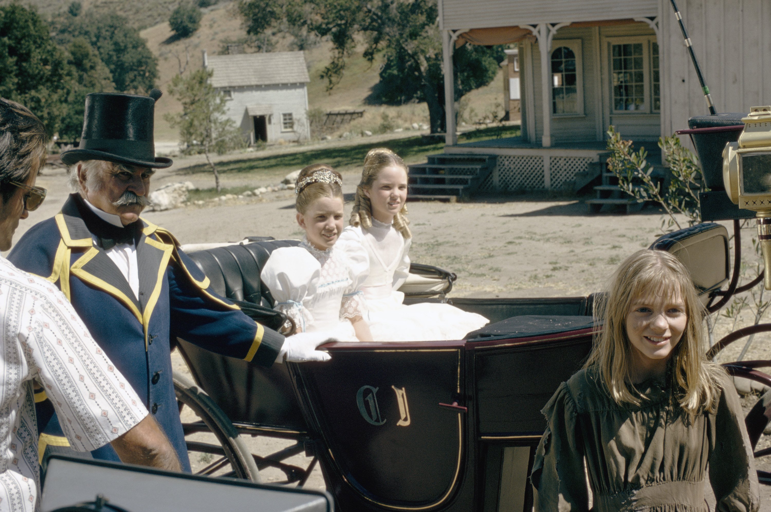 Melissa Gilbert, Melissa Sue Anderson, and Alison Arngrim on 'Little House on the Prairie.'