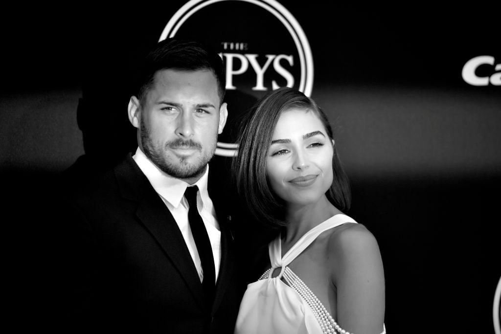 Danny Amendola and Olivia Culpo attend the 2017 ESPYS at Microsoft Theater