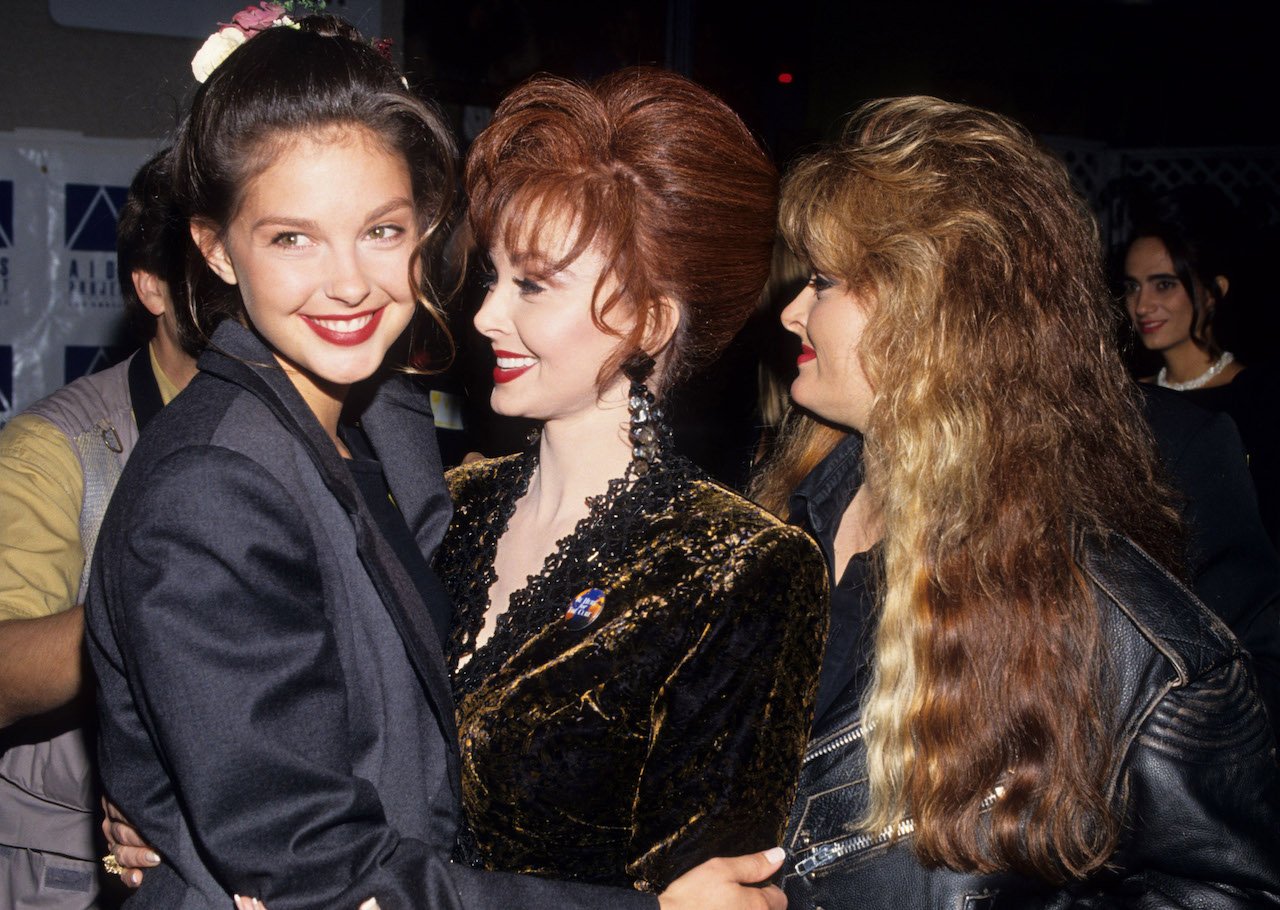 Ashley Judd, Naomi Judd and Wynonna Judd during APLA 6th Commitment to Life Concert Benefit at Universal Amphitheater in Universal City, California, c. 1992.