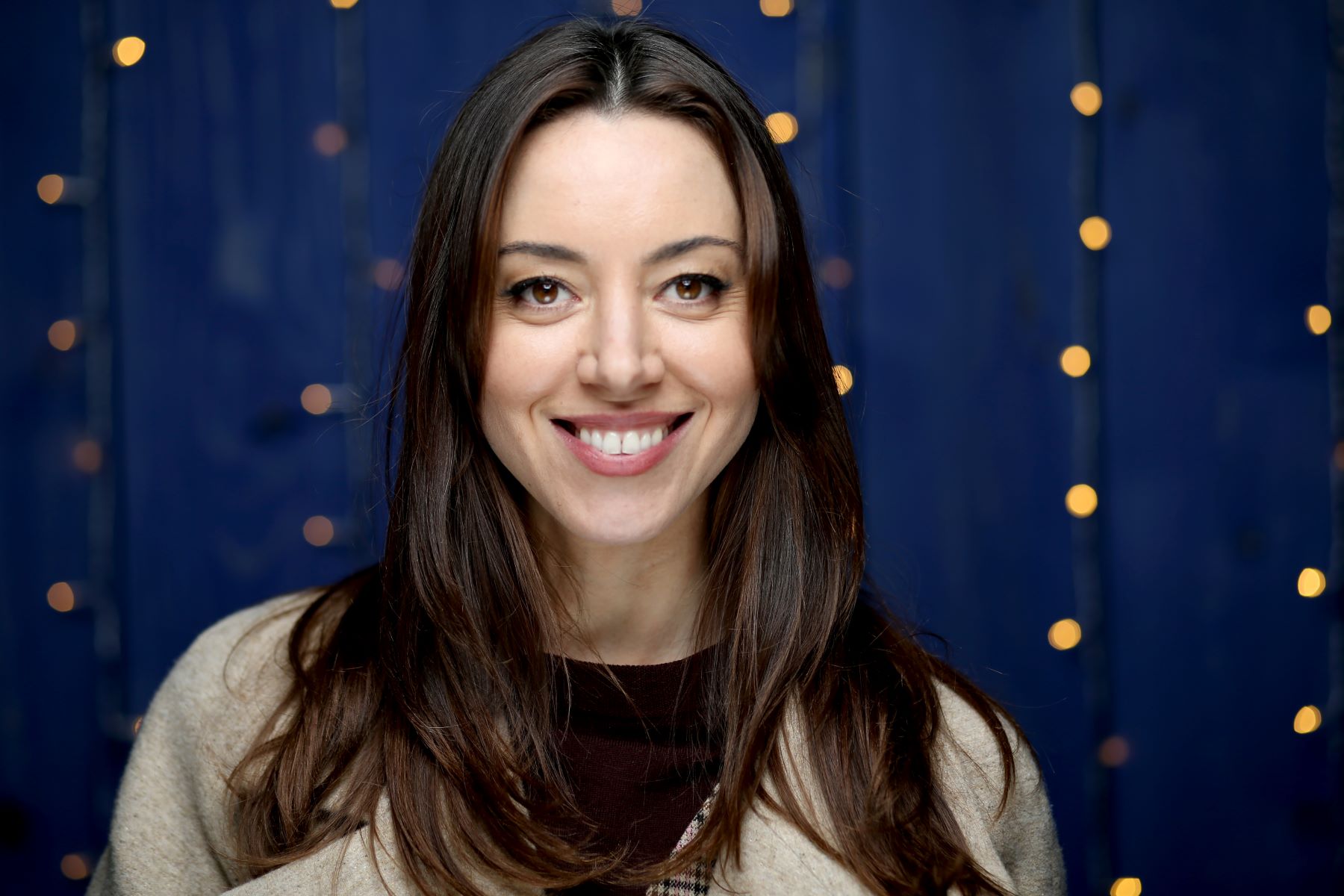 Aubrey Plaza at the 2020 Sundance Film Festival at the IMDb Studio at Acura Festival Village for 'Black Bear'