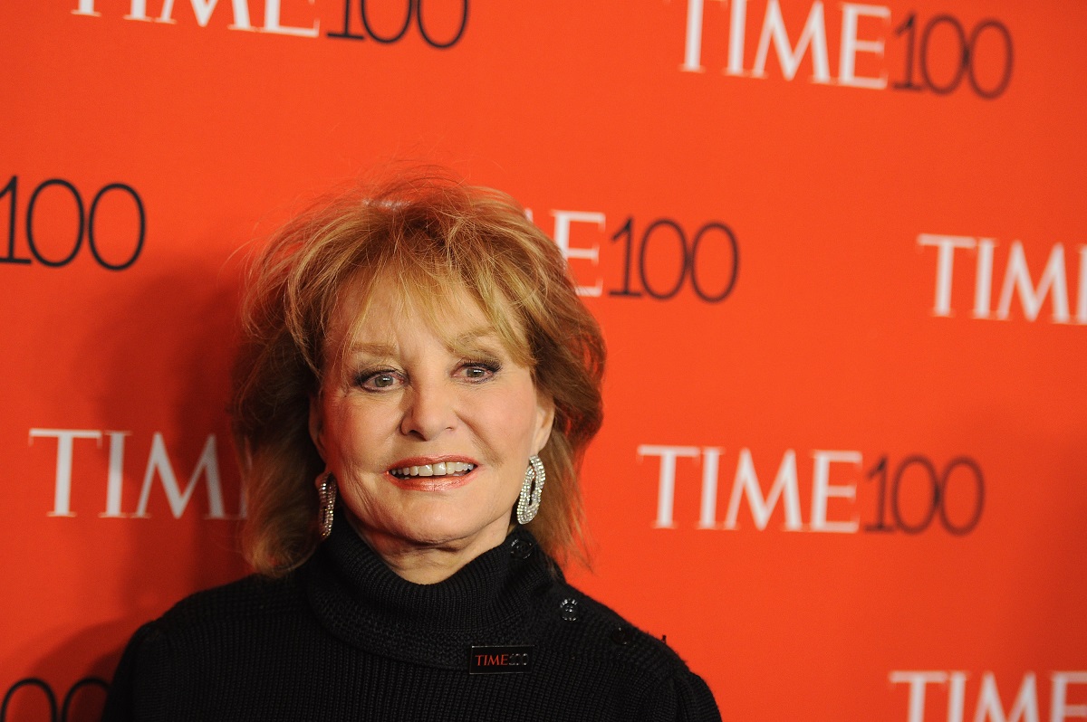 Barbara Walters attends the 2015 Time 100 Gala at Frederick P. Rose Hall, Jazz at Lincoln Center