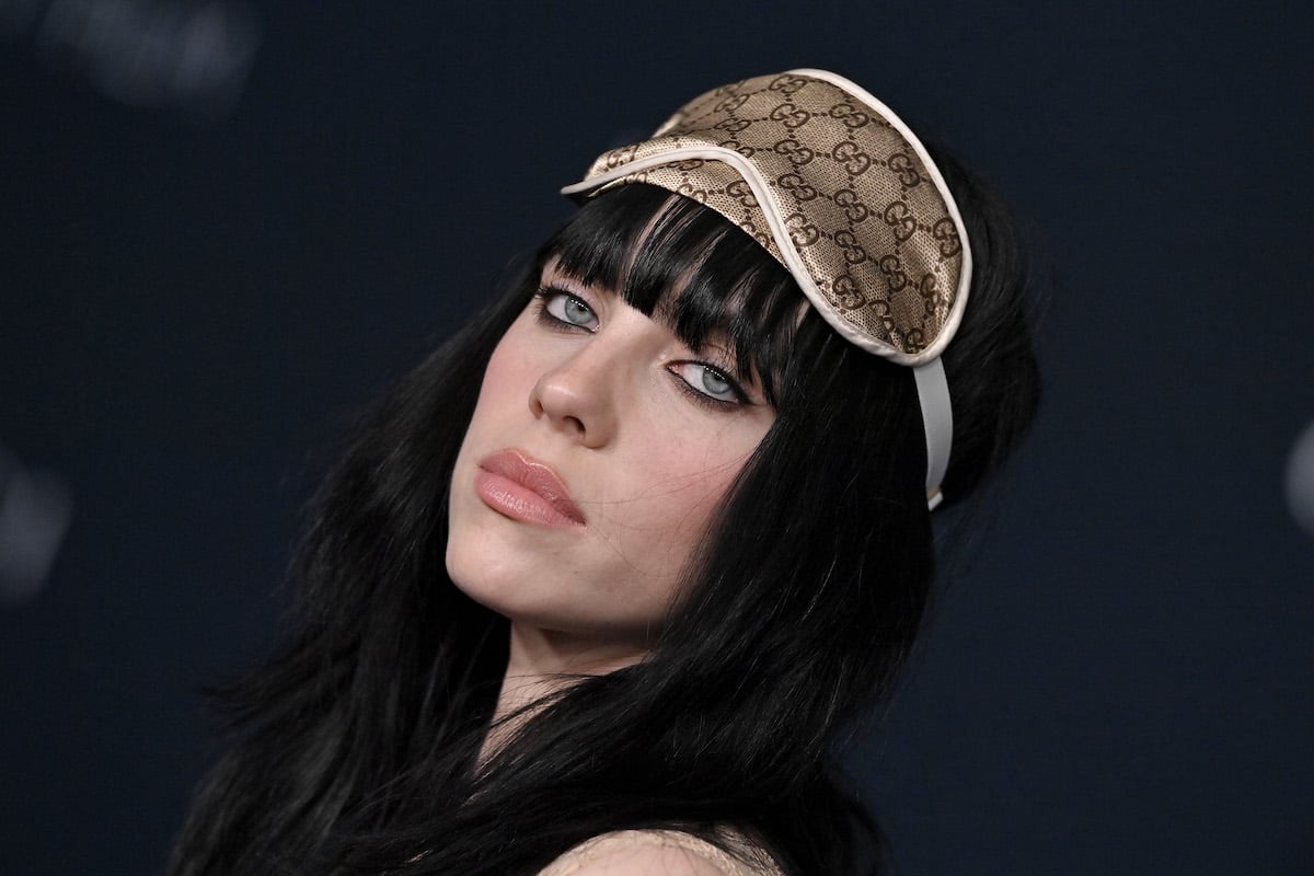 Pop star Billie Eilish smizes at the 11th Annual LACMA Art + Film Gala at Los Angeles County Museum of Art