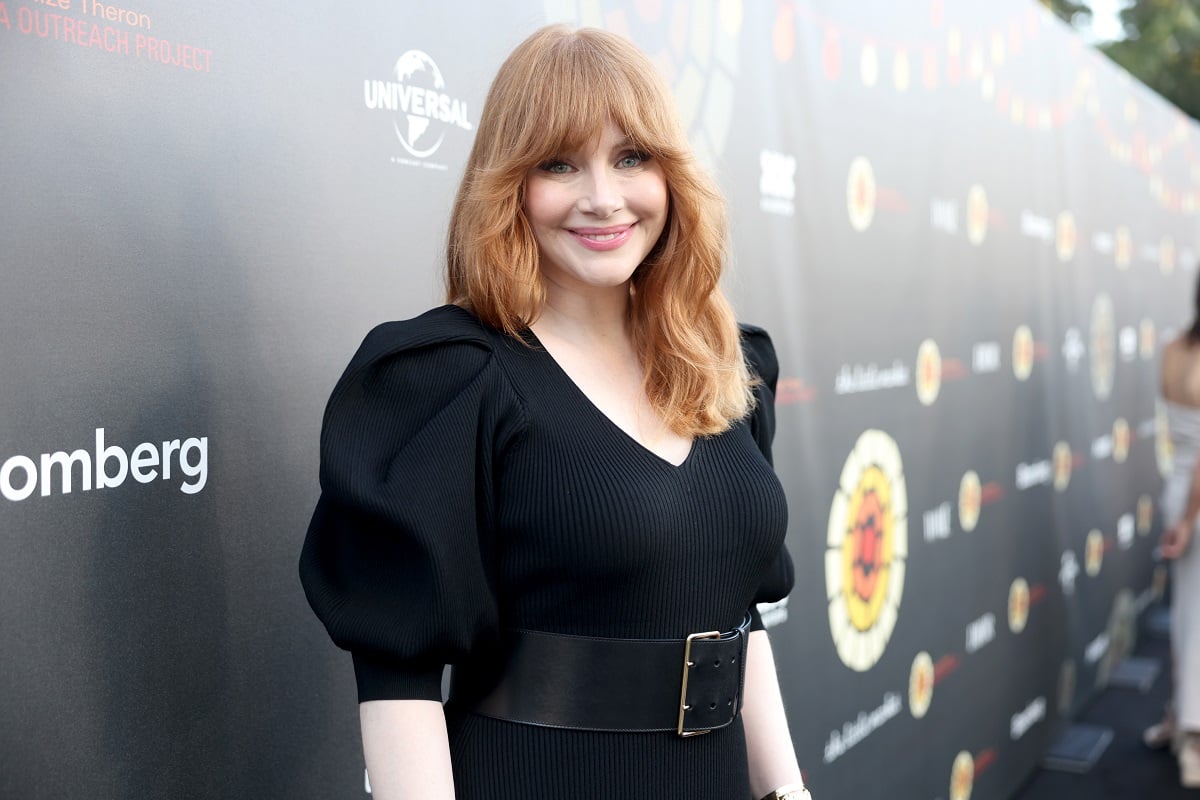 Bryce Dallas Howard at Charlize Theron's Africa Outreach project.