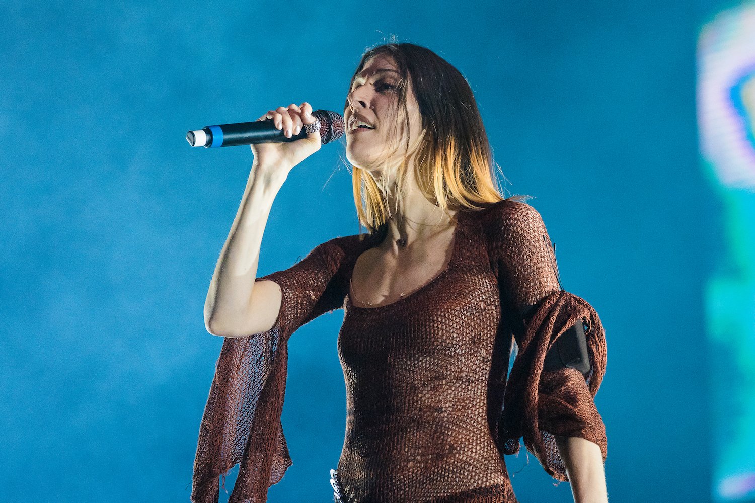 Caroline Polachek performs live on stage during Primavera Sound Festival