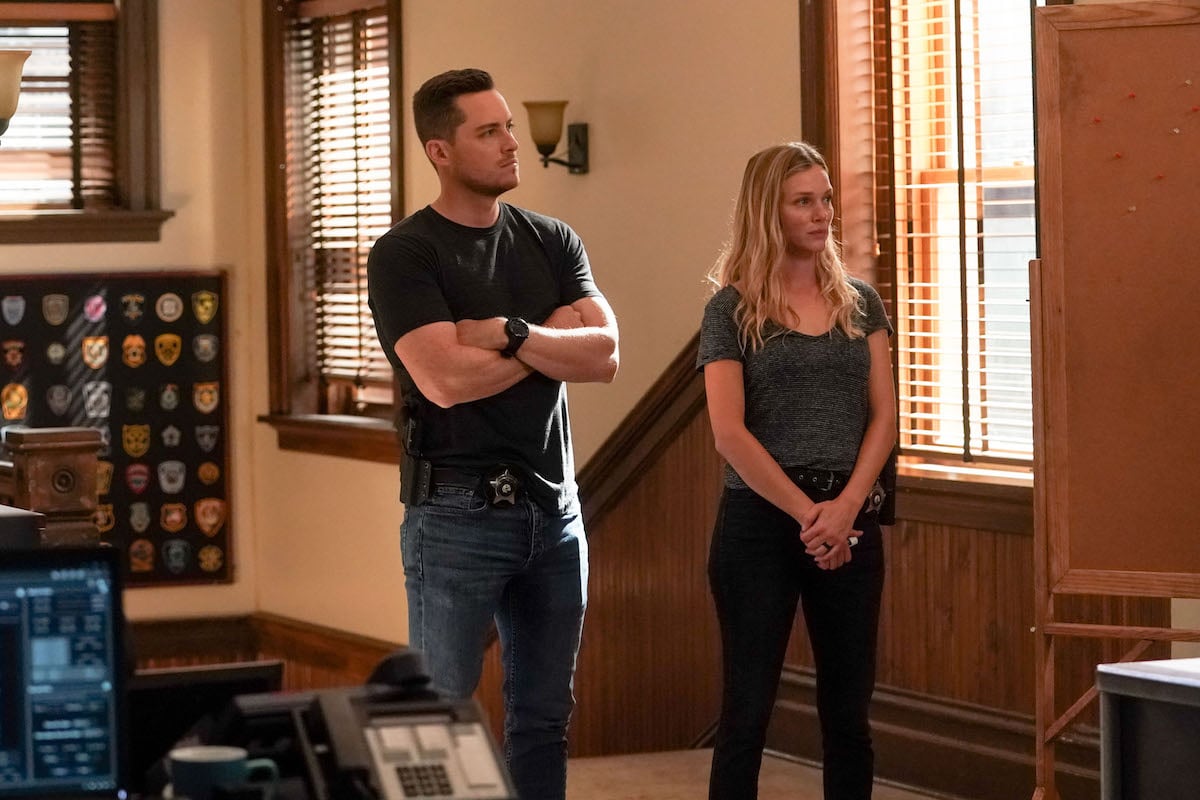 'Chicago P.D.' Jesse Lee Soffer as Jay Halstead and Tracy Spiridakos as Hailey Upton