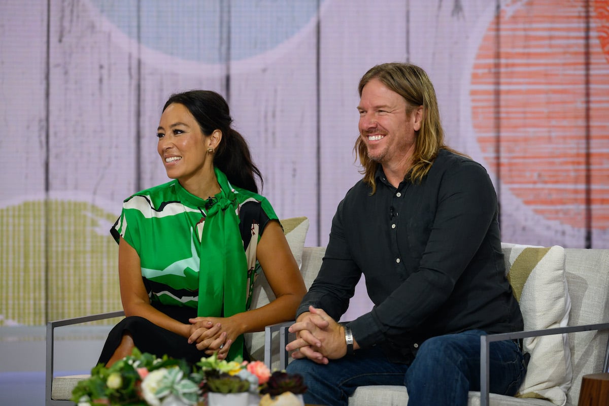 Chip and Joanna Gaines smiling