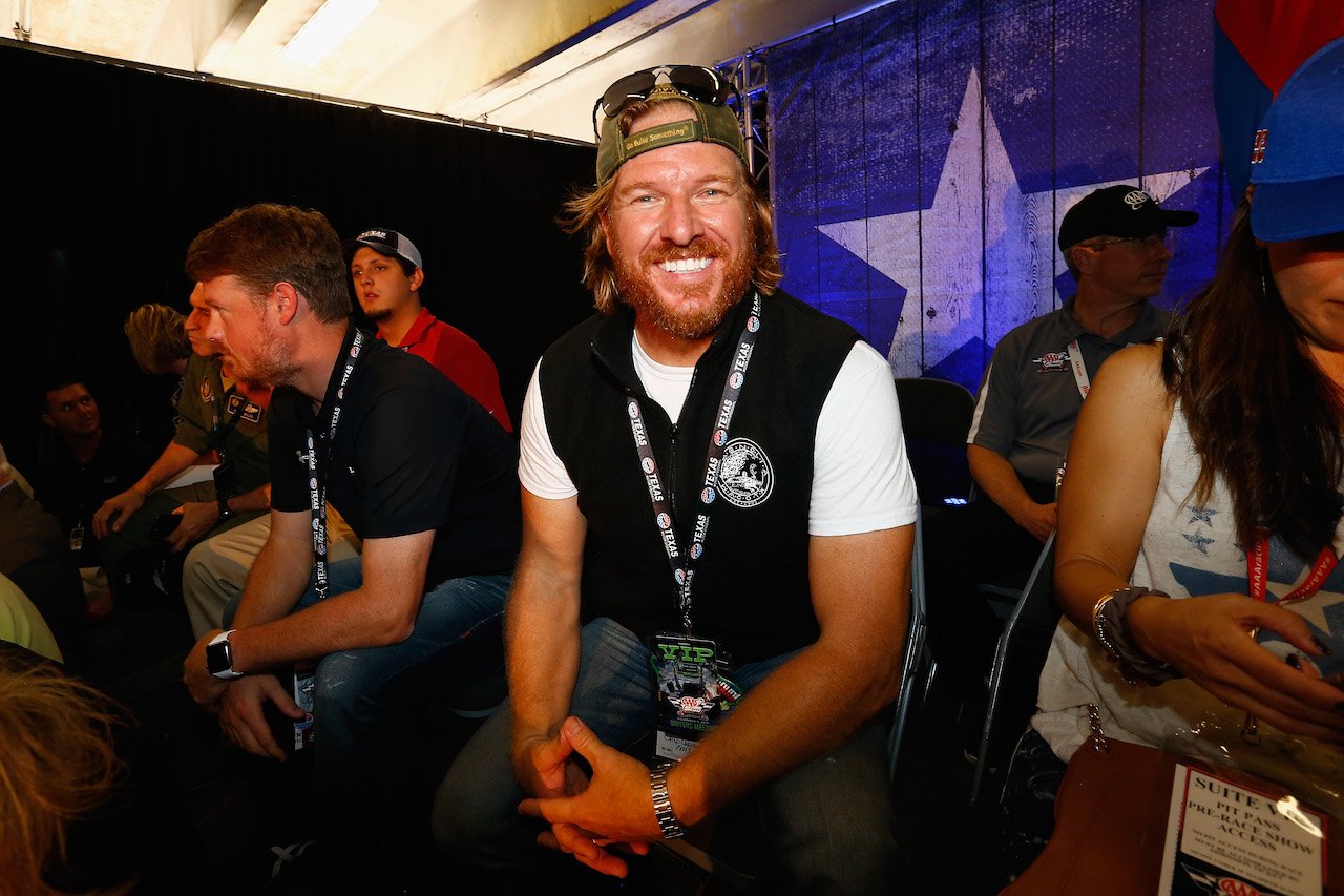 Chip Gaines during the Monster Energy NASCAR Cup Series AAA Texas 500 at Texas Motor Speedway on November 5, 2017, in Fort Worth, Texas.