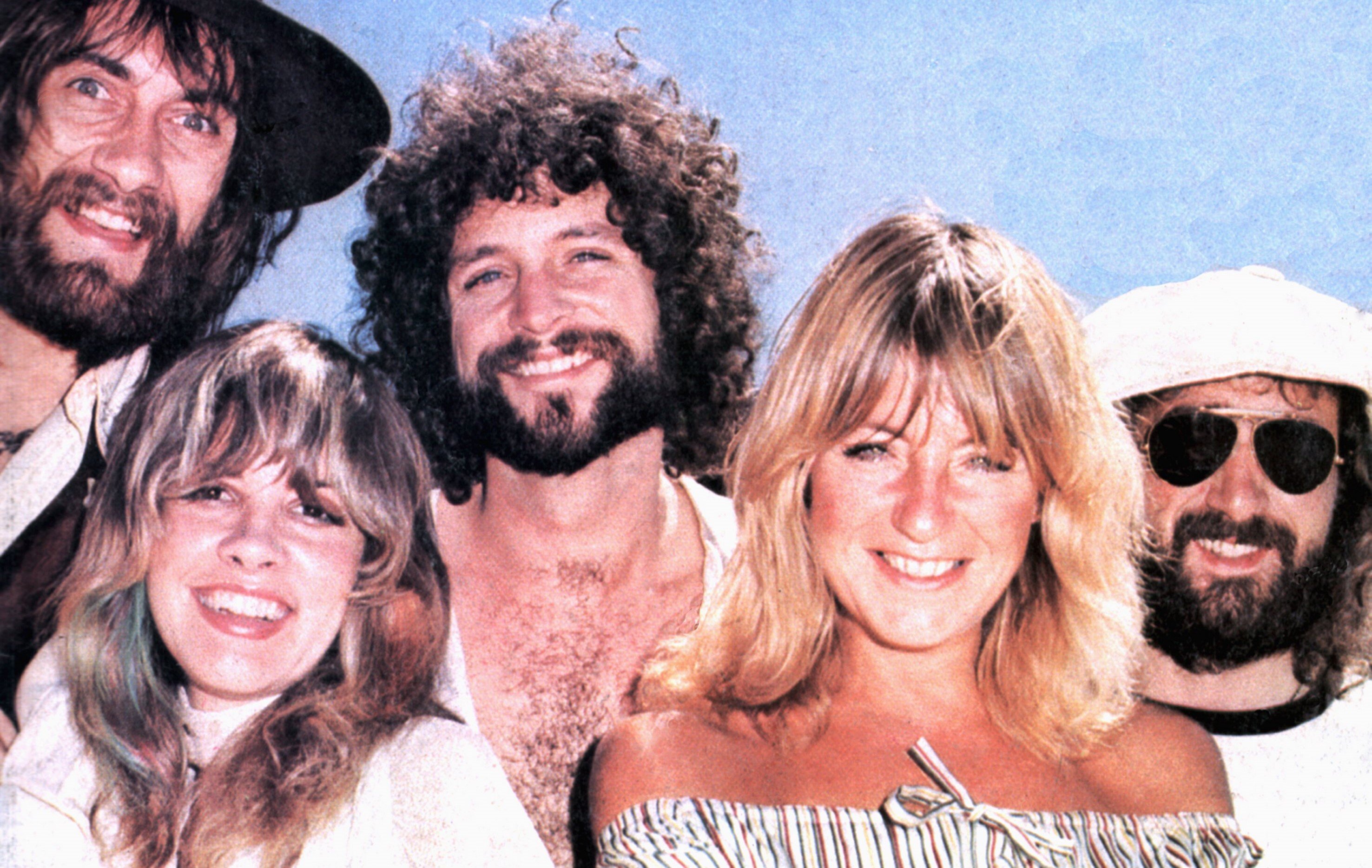 Fleetwood Mac members smiling