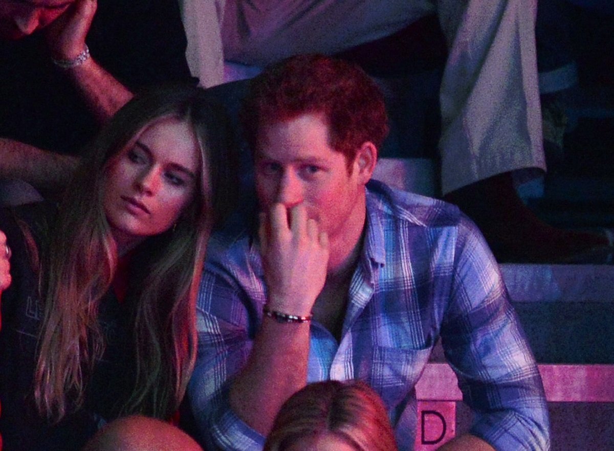 Cressida Bonas and Prince Harry attend the We Day U.K. charity event together in 2014
