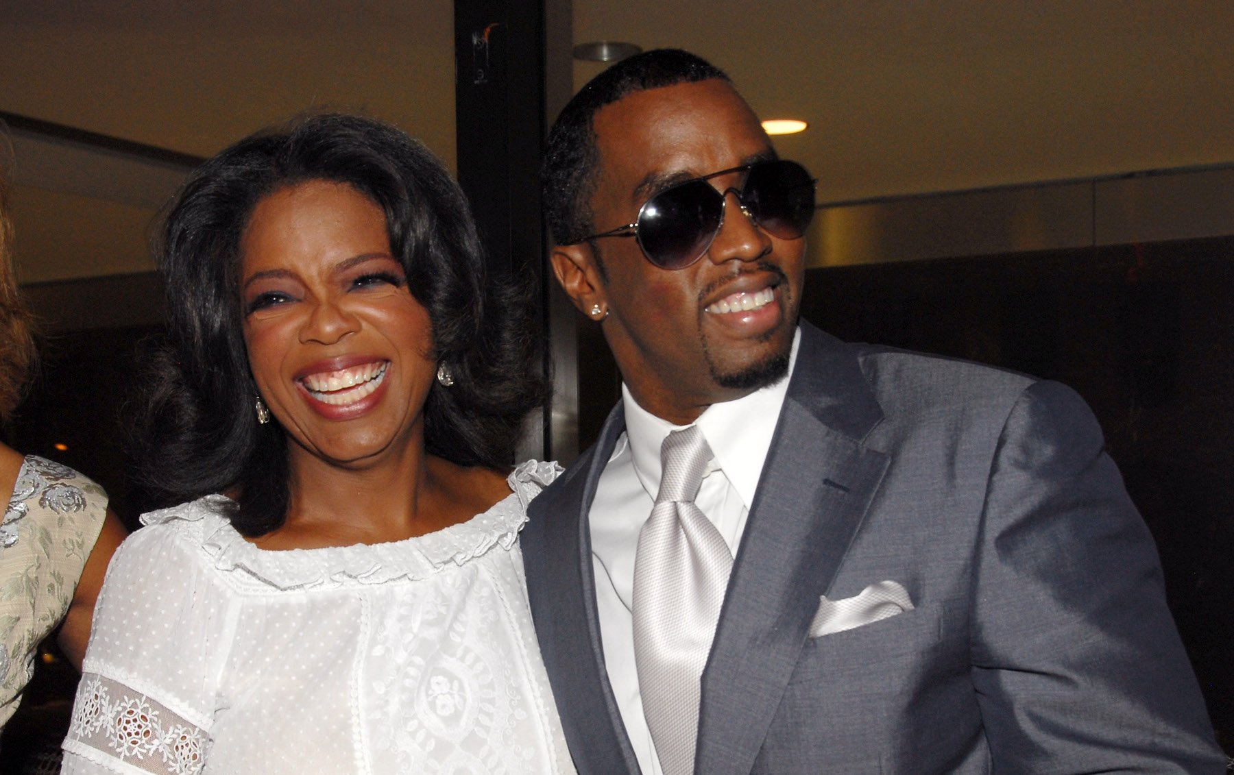 Oprah Winfrey and Sean "Diddy" Combs pictured together