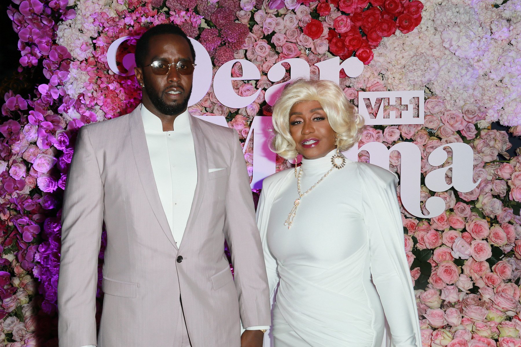 Sean "Diddy" Combs and his mother Janice Combs