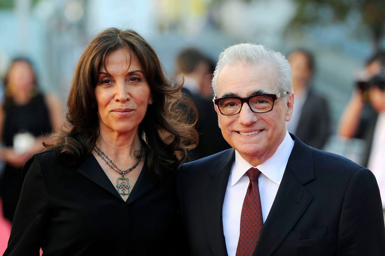 Olivia Harrison and Martin Scorsese at the U.K. premiere of 'George Harrison: Living in the Material World' in 2011.