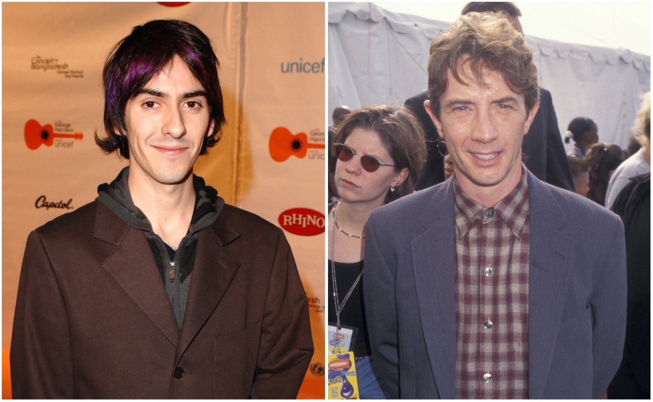 George Harrison's son, Dhani at an event in 2005. Martin Short at the Nickelodeon Kids Choice Awards in 1997.