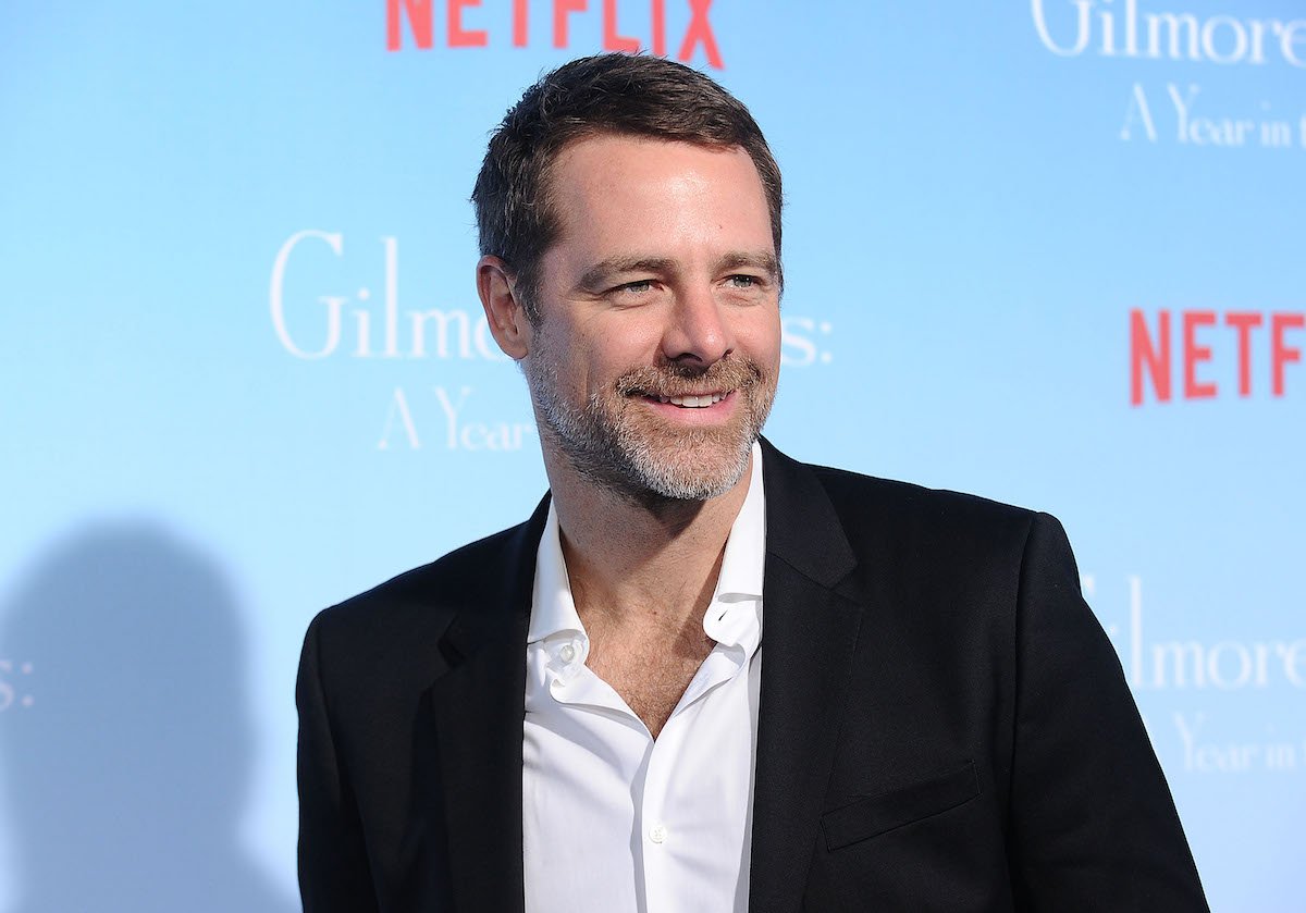 'Gilmore Girls' Christopher actor David Sutcliffe smiles at the 'Year in the Life' premiere
