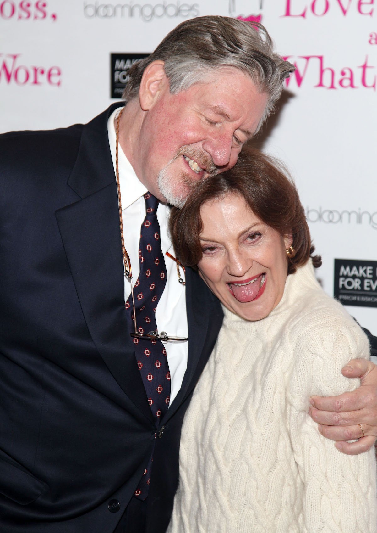 'Gilmore Girls' star Edward Hermann embraces Kelly Bishop