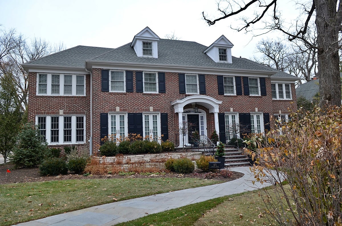 'Home Alone' house, located at 671 Lincoln Avenue in Winnetka, Illinois is seen on December 1, 2021. Airbnb is offering a one-night-only rental of the iconic "Home Alone" house in Winnetka, Illinois. The McCalisters resided in the house in both 'Home Alone' and 'Home Alone 2'