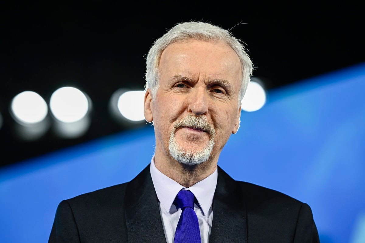 James Cameron at the world premiere of 'Avatar: The Way of Water'