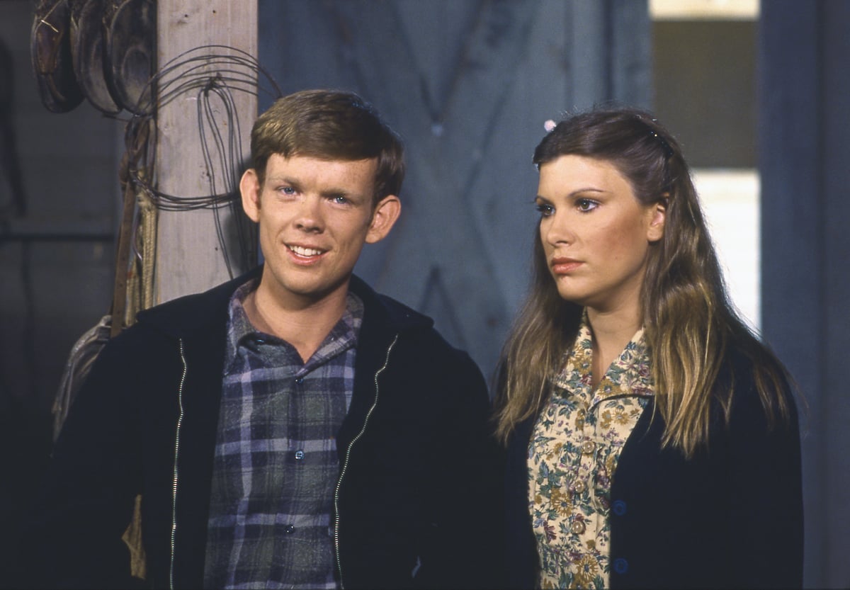 Jon Walmsley and Judy Norton in 'The Waltons'