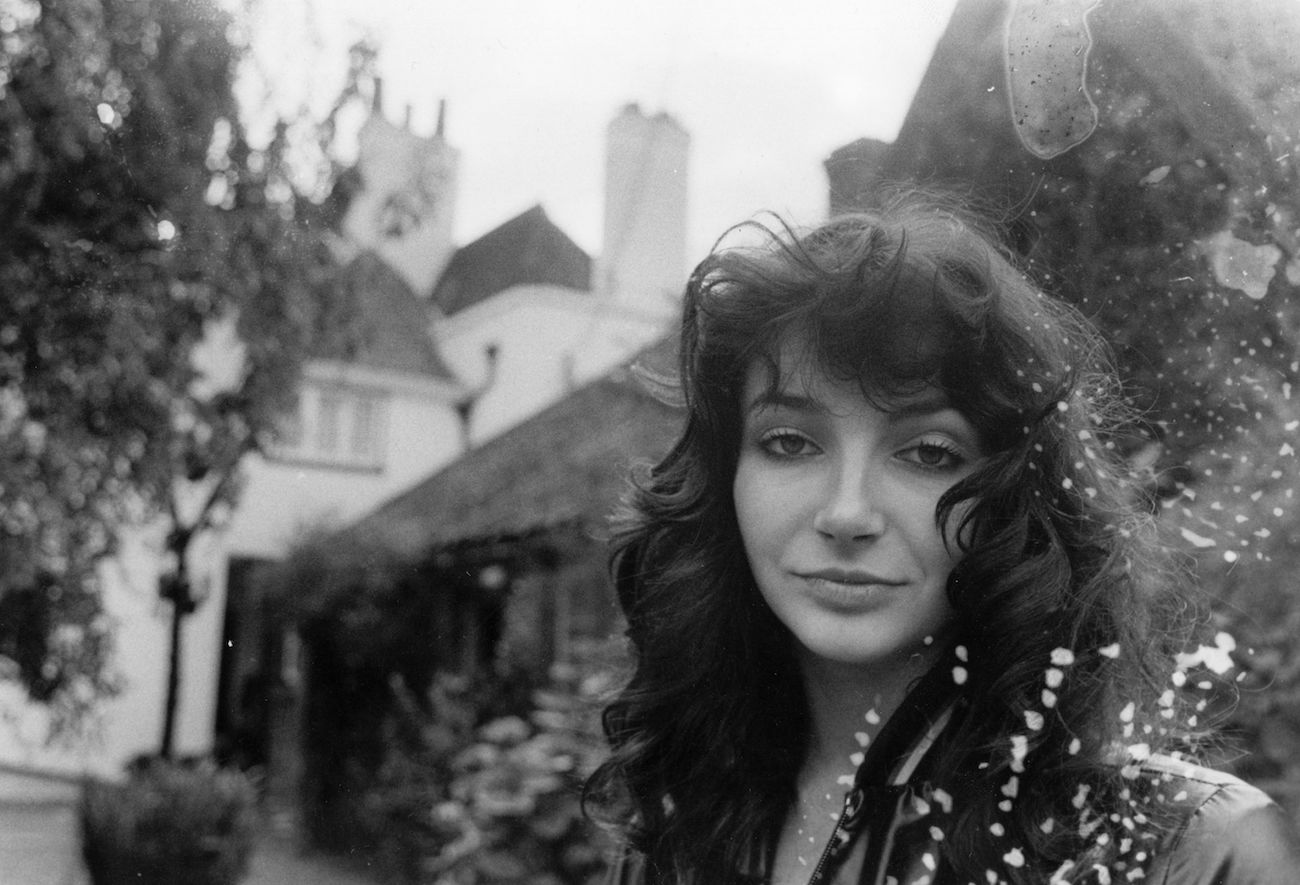 Kate Bush at her family's home in 1978.