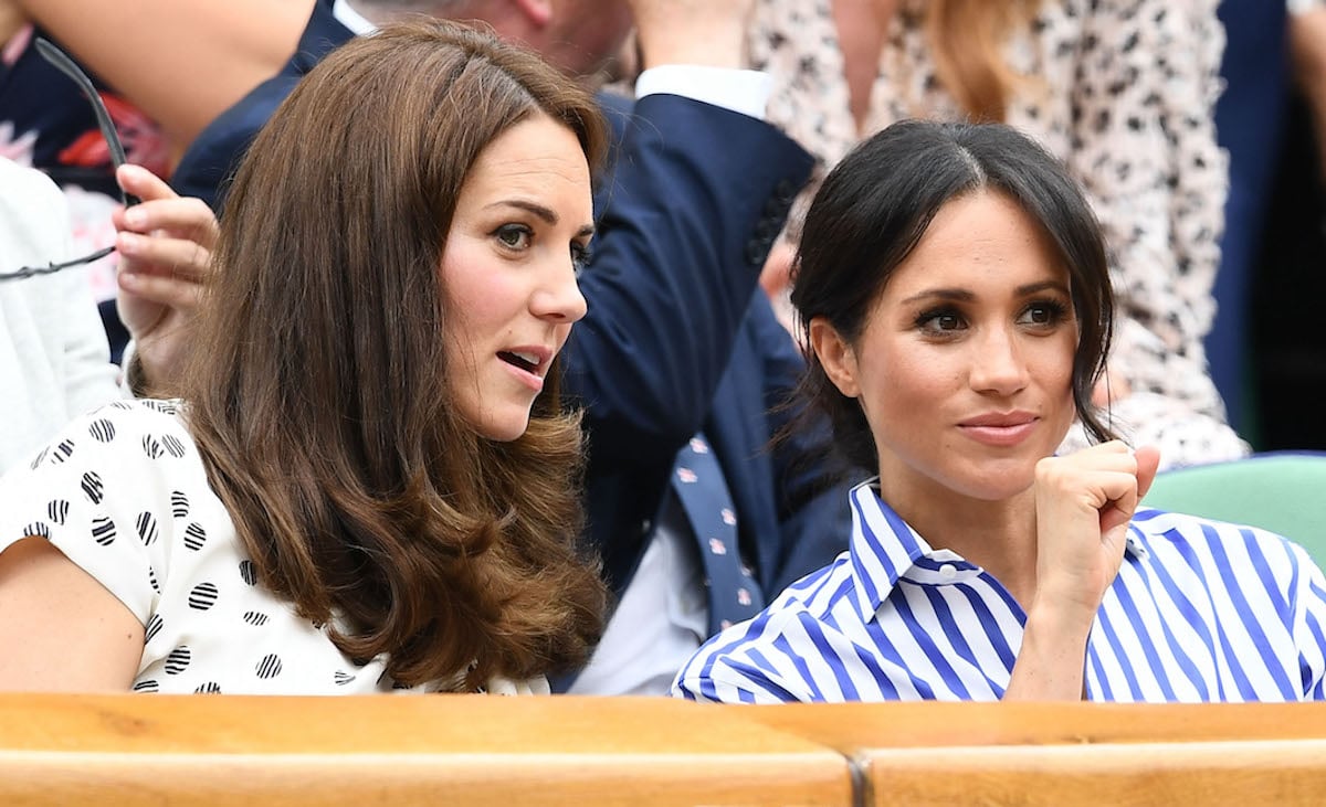 Kate Middleton and Meghan Markle, who discussed hugging Kate Middleton in 'Harry & Meghan' has an expert questioning the truth. 