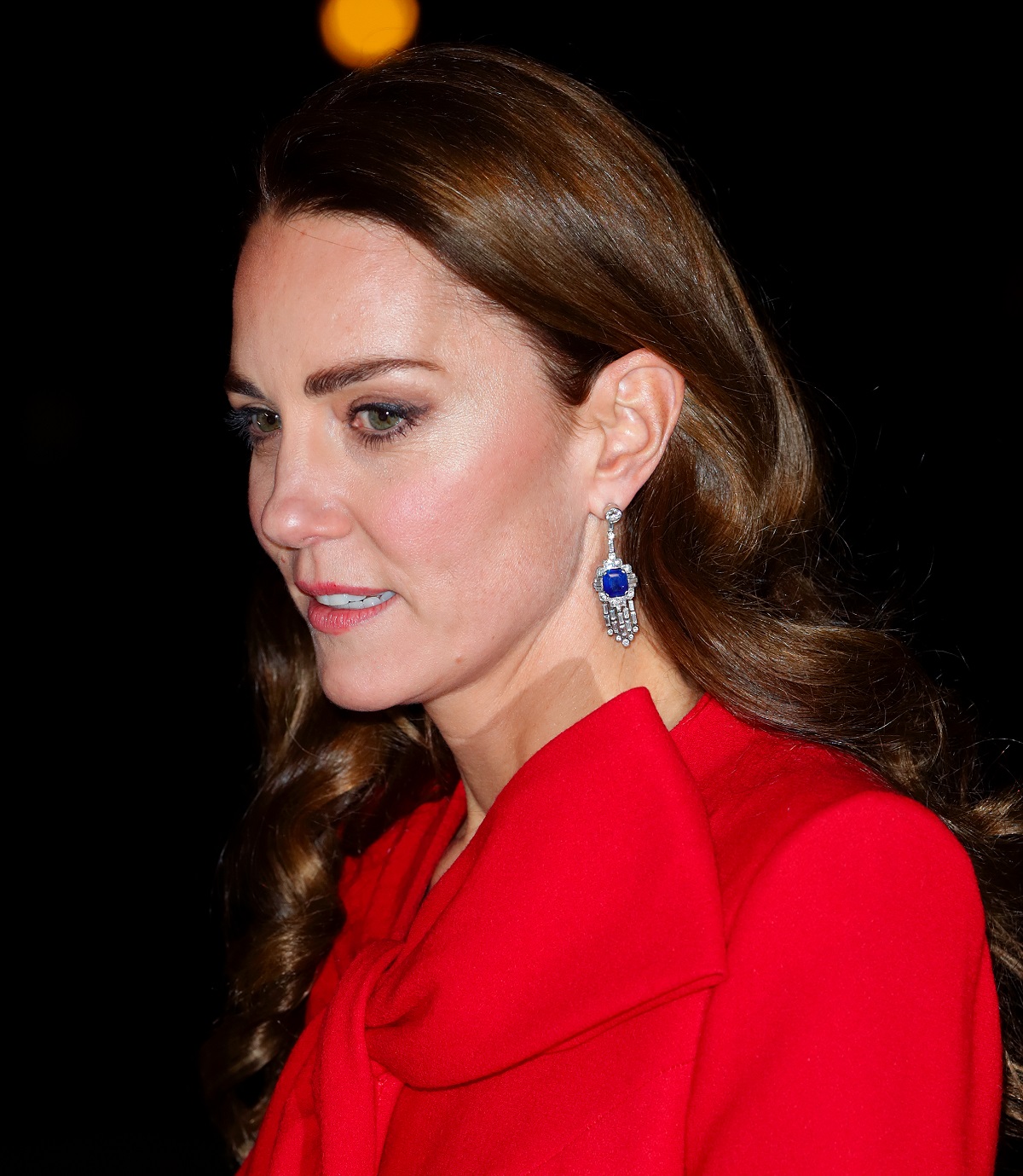 Kate Middleton attends the 'Together at Christmas' community carol service she hosted at Westminster Abbey