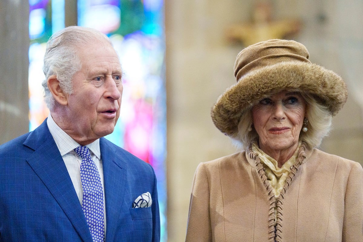 King Charles III and Camilla Parker Bowles attend a celebration to mark Wrexham becoming a city