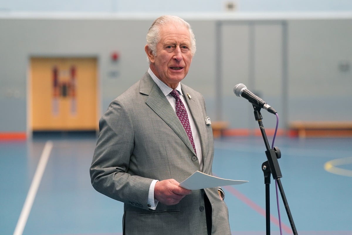 King Charles III, whose former employee os describing what he's really like as a boss, unveils a plaque during his visit to The Royal National College for the Blind